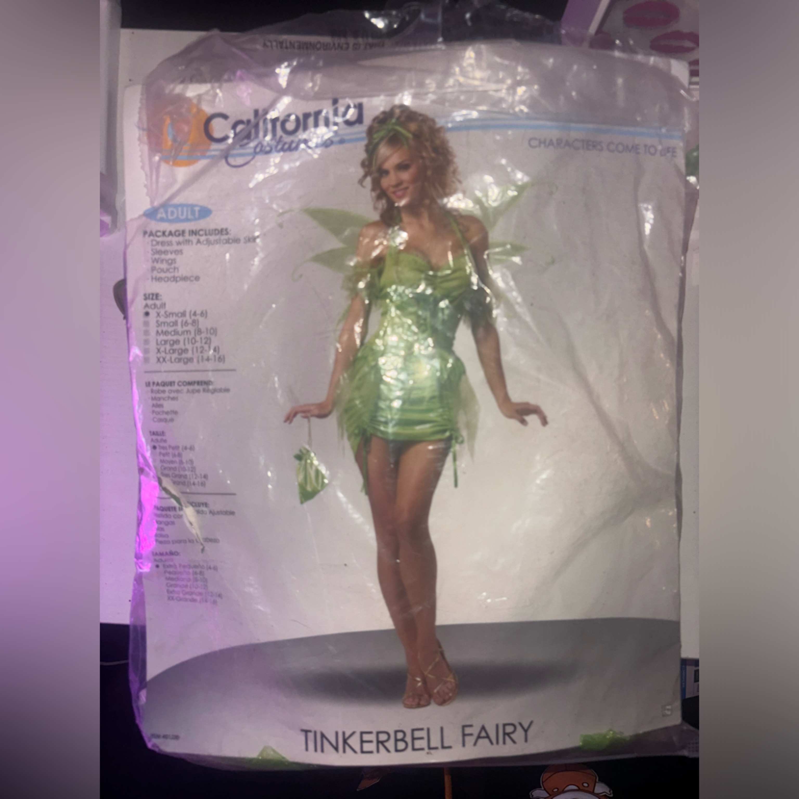 California Costumes Tinkerbell Fairy Costume  Green